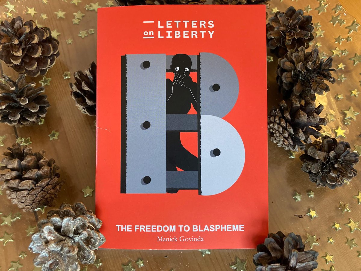 manick62's tweet image. I woke up this morning to a heartening review of my pamphlet, “The Freedom to Blaspheme”, published by Academy of Ideas 😊

Thank you for your review Natas H. Korpus.

Why not buy a copy as a Christmas stocking filler for a friend? 🎄 Review in comments 👇🏾