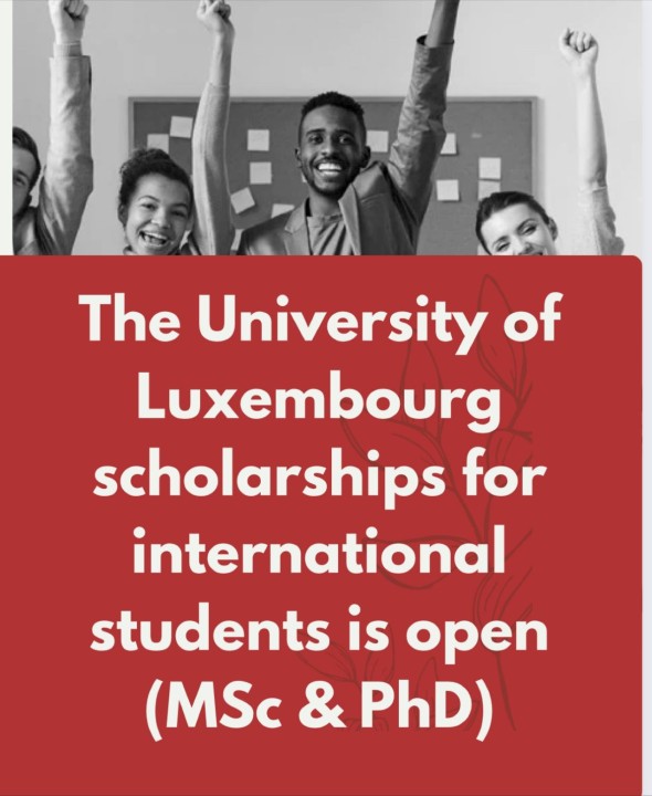 Pipfoundation_'s tweet image. University of Luxembourg Scholarships 2026–2027 | Europe

Applications are open for the University of Luxembourg Scholarships for the 2026–2027 academic session. The opportunity supports Bachelor’s, Master’s, and PhD programmes and is open to international students.

The…