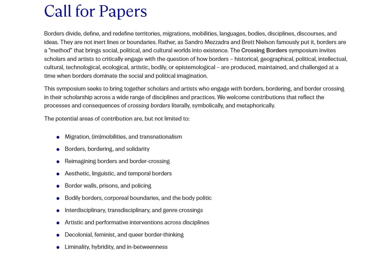 Border Studies tweet media