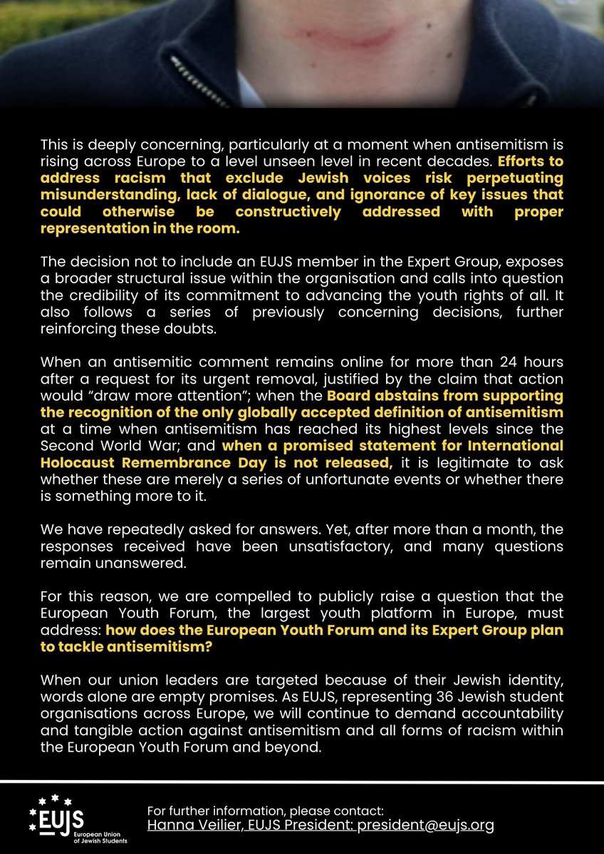 EUJS - European Union of Jewish Students tweet media