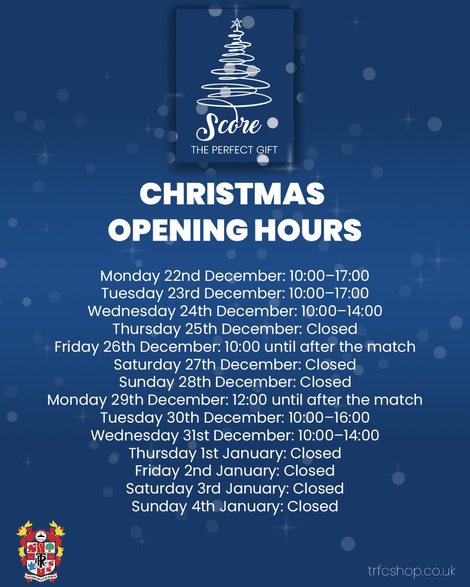 TRFC Official Store tweet media