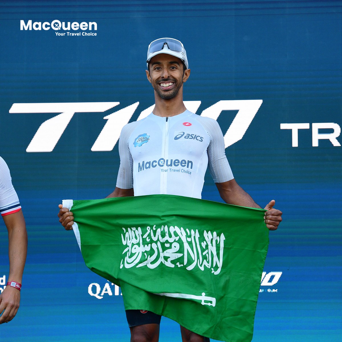 نبارك لبطلنا السعودي ريان الخويطر 🇸🇦

تحقيق المركز الأول والميدالية الذهبية 🏆☝🏼

في سباق T100 Triathlon في دولة قطر بمشاركة أكثر من ألف متسابق من المحترفين والهواة من حول العالم🤩