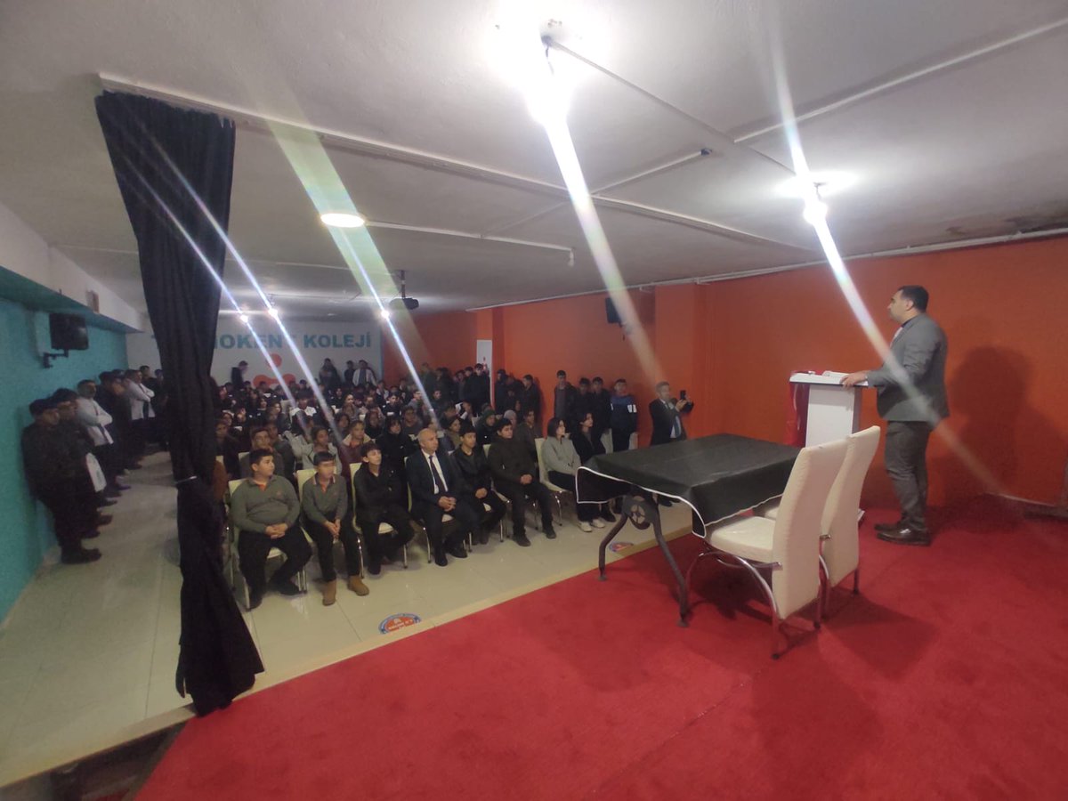 İlçe Müftümüz Sn. Mahmut Sevük, öğrencilerimize değerler eğitimi kapsamında seminer vermiştir. Ziyarette İlçe Şube Müdürümüz Sn. İskender Akdoğan da eşlik etmiştir. Katkı için kendilerine teşekkür ederiz.

@alicelik_64
<a href="/Hakkari_MEM/">Hakkari İl Milli Eğitim Müdürlüğü</a>
<a href="/ctn_kdr/">Kadir Çetin</a>
<a href="/iskender_akdogn/">İskender Akdoğan</a>