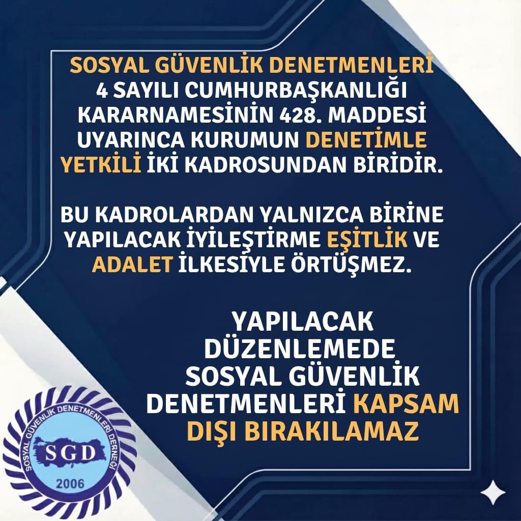 Kapsam dışı bırakılamayız!
#SGKDenetmenleri
#nedenyok
