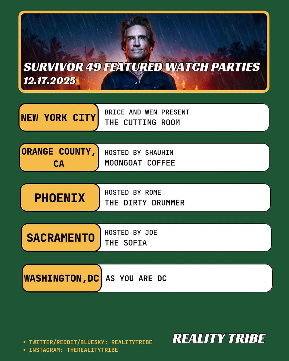 Reality Tribe tweet media