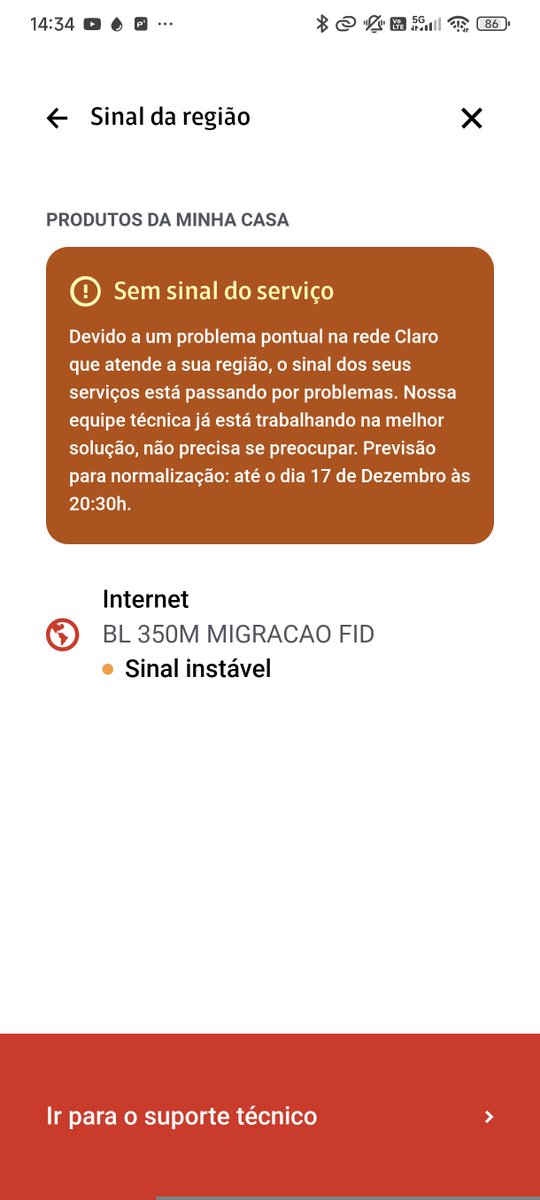 Srubronegro's tweet photo. NÃO É POSSÍVEL QUE A @ClaroBrasil  VAI CAIR NA HORA DO JOGO. Toda hora cai essa internet https://t.co/7m0BMqQpDQ