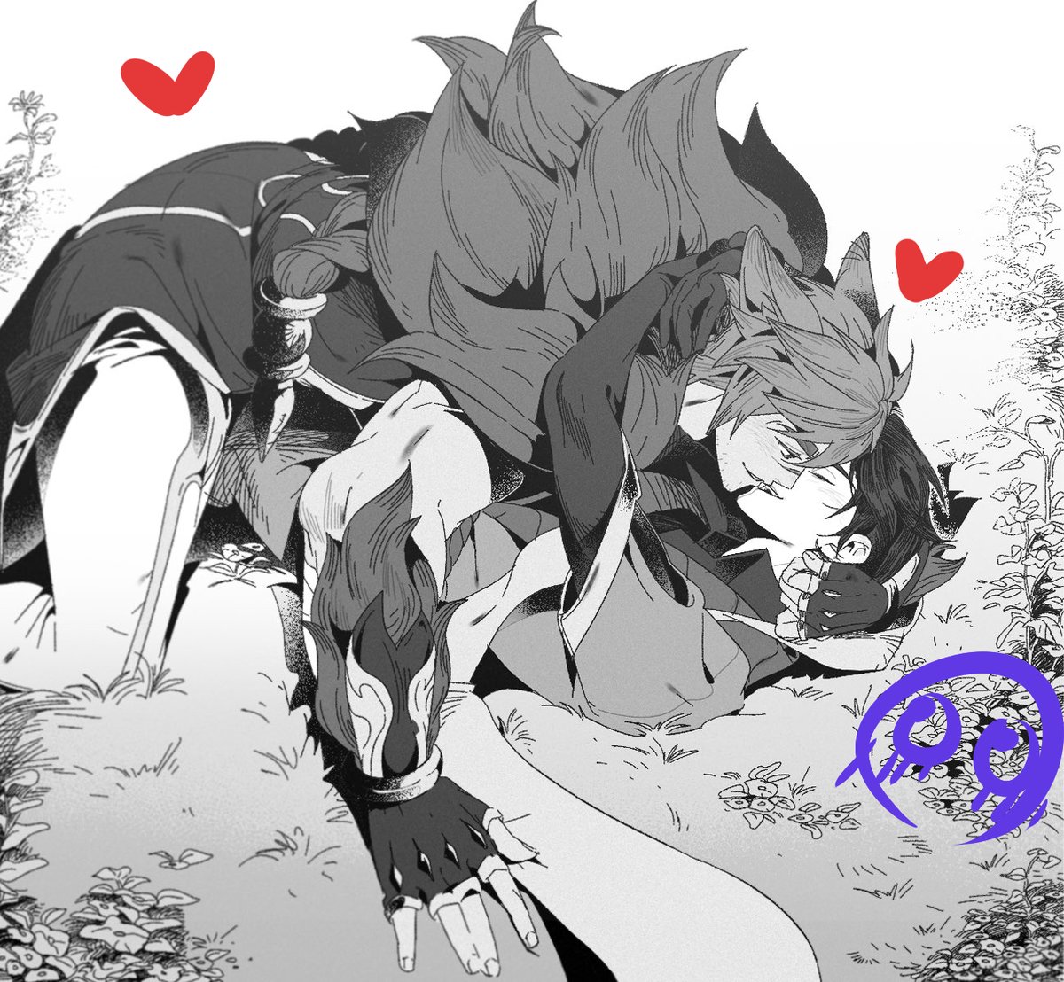 ㅁㅊ 협게님한테 의뢰드린 그림 왓음 나 협게님 없음 못살아

🚫This picture was given to me as a gift by an artist. Prohibited from reposting or transforming.
#Settphel