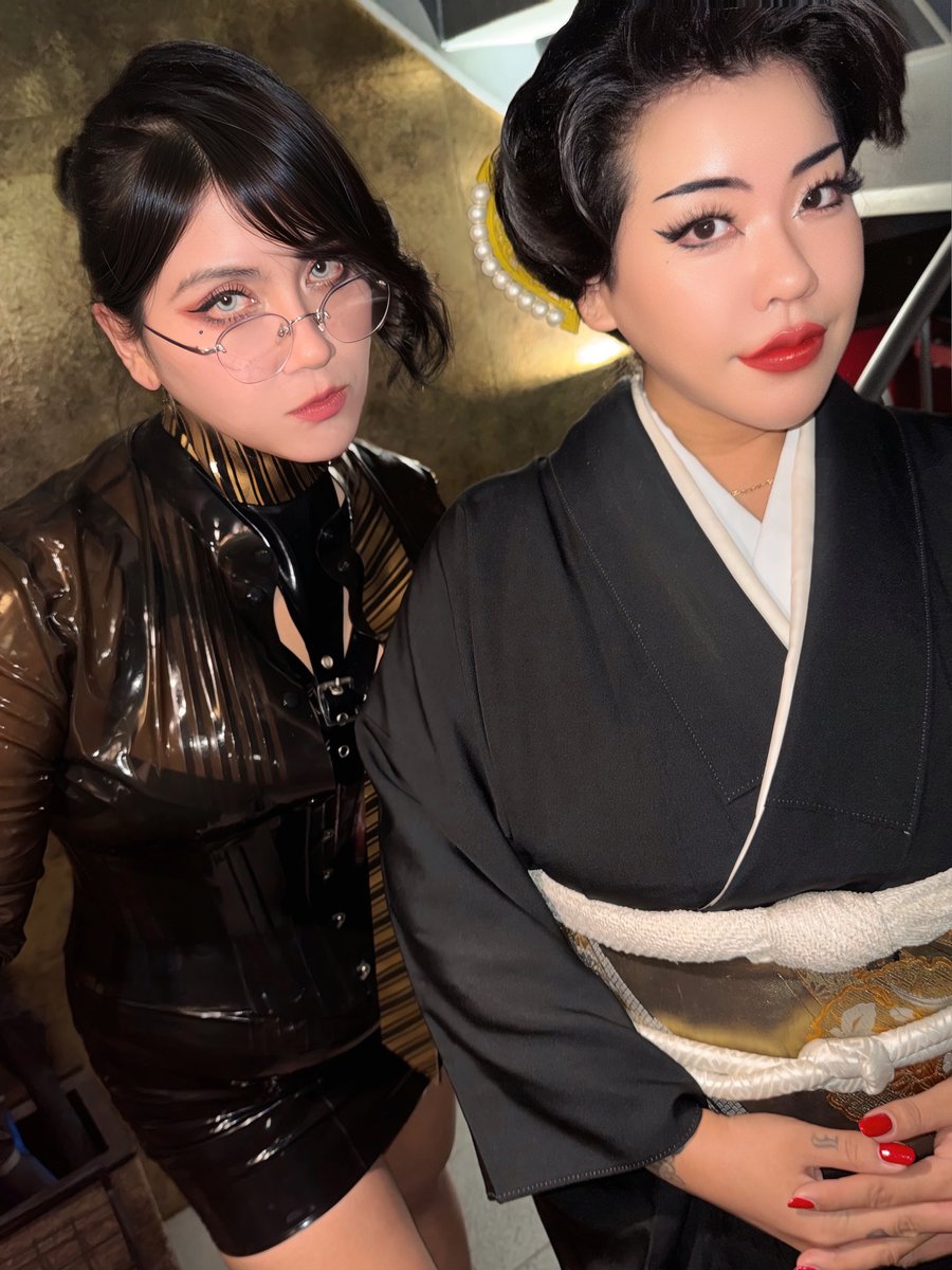 本日もありがとうございました❣️
和洋マネージャー陣でした🔥
今日拝めた人らはラッキーだったね！

<a href="/Misty_amarcord/">Mistress Misty</a> 

#amarcord_tk 

photo by 薊💜<a href="/Azami_amarcord/">薊</a>