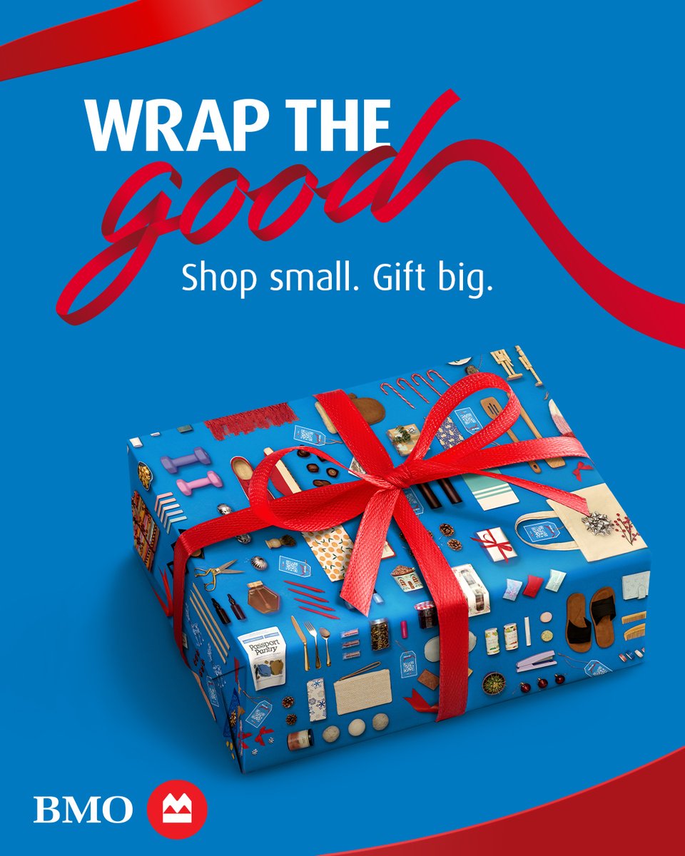 I’m so happy to see BMO’s Wrap the Good return this holiday season. It’s more than a gift guide: it’s a way to support small businesses.