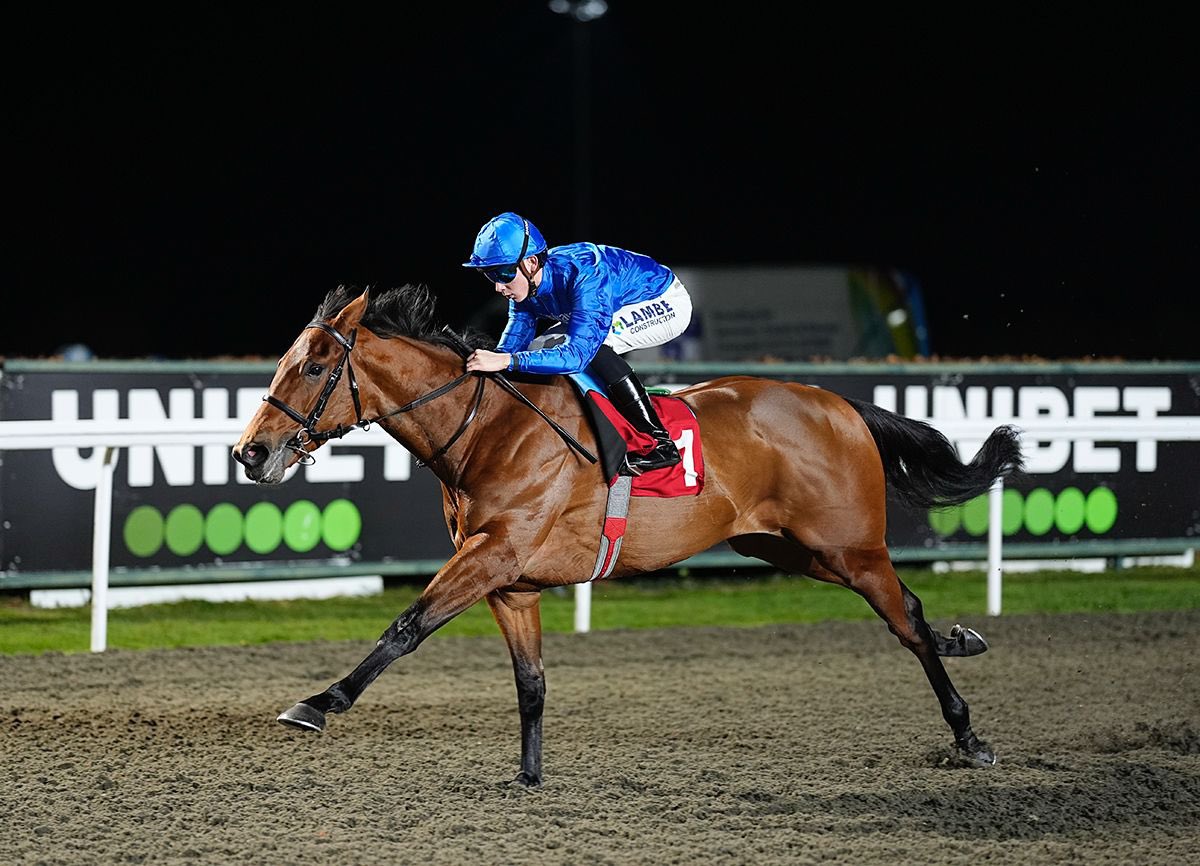 vicarage_farm's tweet photo. #VFPT Graduate Maho Bay stretches away from his rivals to make an impressive debut, winning by 6-lengths at Kempton this evening under Billy Loughnane for Charlie Appleby π
Many congratulations to owner-breeder @godolphin, he looks an exciting prospect for the future π΅π https://t.co/pOmq9thgpH