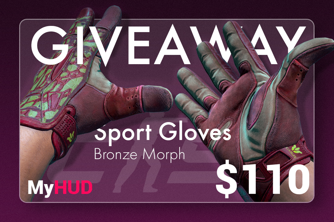 myhudcs's tweet image. 🎁 GIVEAWAY – WIN A $110 CS2 SKIN 🎁  

To celebrate the end of the year, MyHUD is giving away 🔥 a CS2 skin worth $110 🔥  

How to enter: 
1️⃣ Follow @myhudcs &amp;amp; @MyHUDEsportsCS  
2️⃣ RT this tweet 
3️⃣ Tag 2 CS2 mates in the comments  

⏰ Giveaway ends January 2nd 
Good luck…
