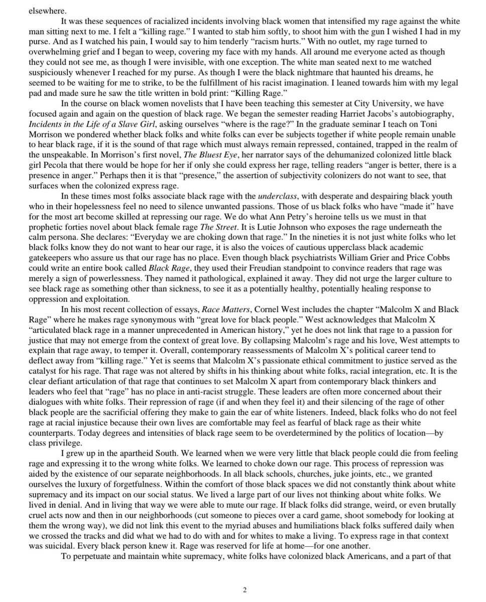 Dr_Martez_Files's tweet image. bell hooks explicitly credits Malcolm for shaping her political consciousness and teaching her the power of rage and resistance. She never positioned herself against him. bell hooks is not above critique, but stop lying on her and using Malcolm as a prop for bad faith arguments.