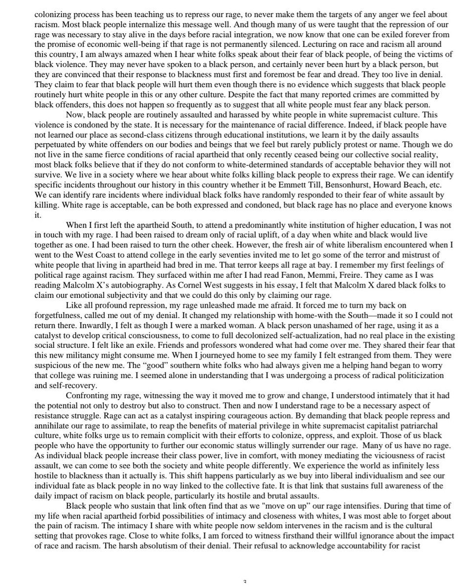 Dr_Martez_Files's tweet image. bell hooks explicitly credits Malcolm for shaping her political consciousness and teaching her the power of rage and resistance. She never positioned herself against him. bell hooks is not above critique, but stop lying on her and using Malcolm as a prop for bad faith arguments.