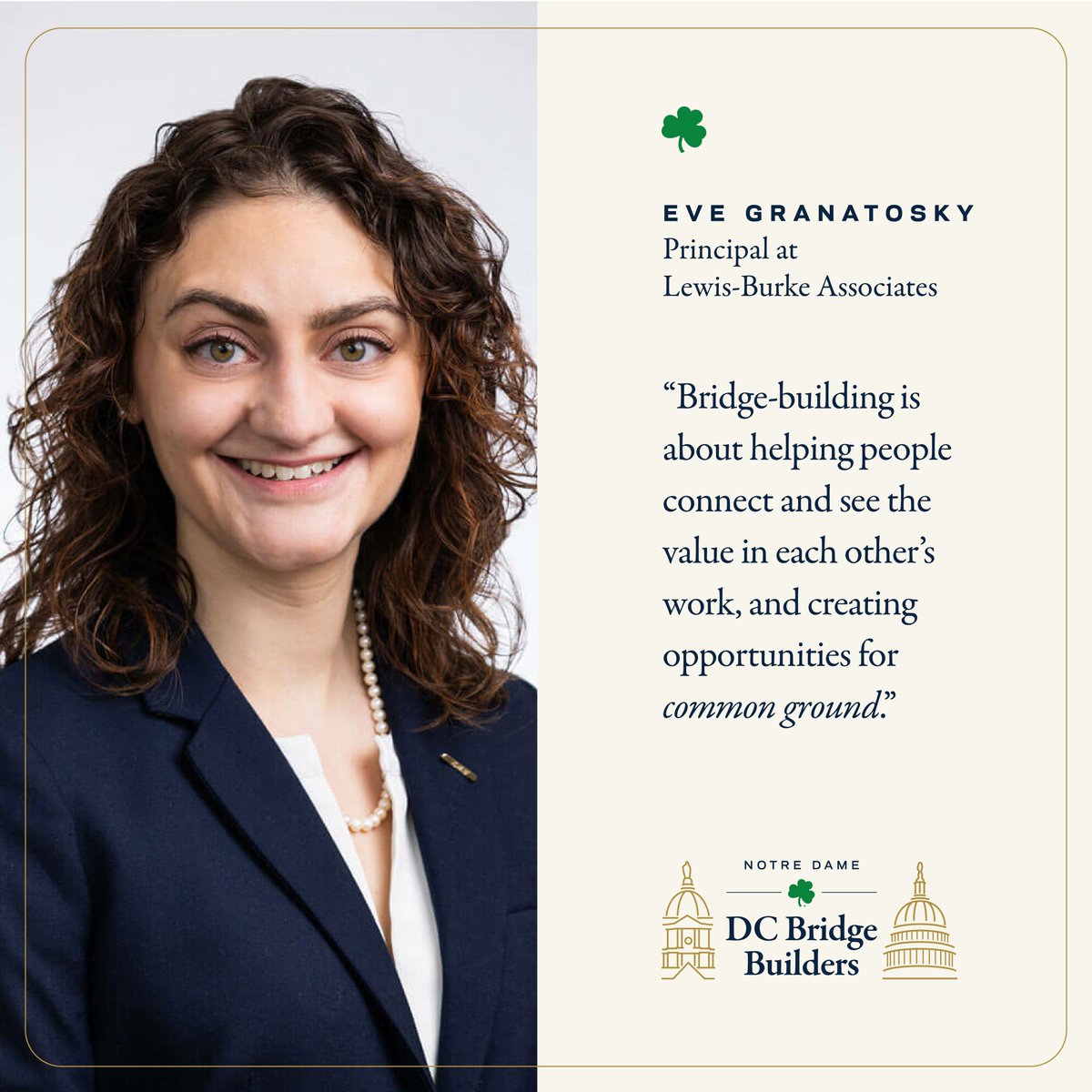 Notre Dame Washington Office tweet media