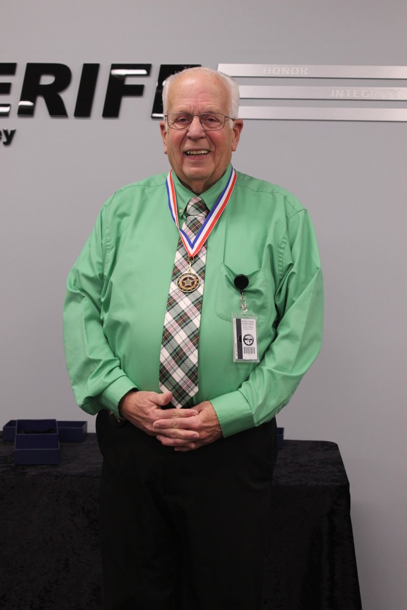 Today, we recognized several dedicated employees for their service to our office and the community in 2025. 

Civilian of the Year – Computer Tech Craig Jestice
Deputy of the Year – Troy Fox
Corrections Officer of the Year – John Leopold

2025 Special Recognitions: Clerical