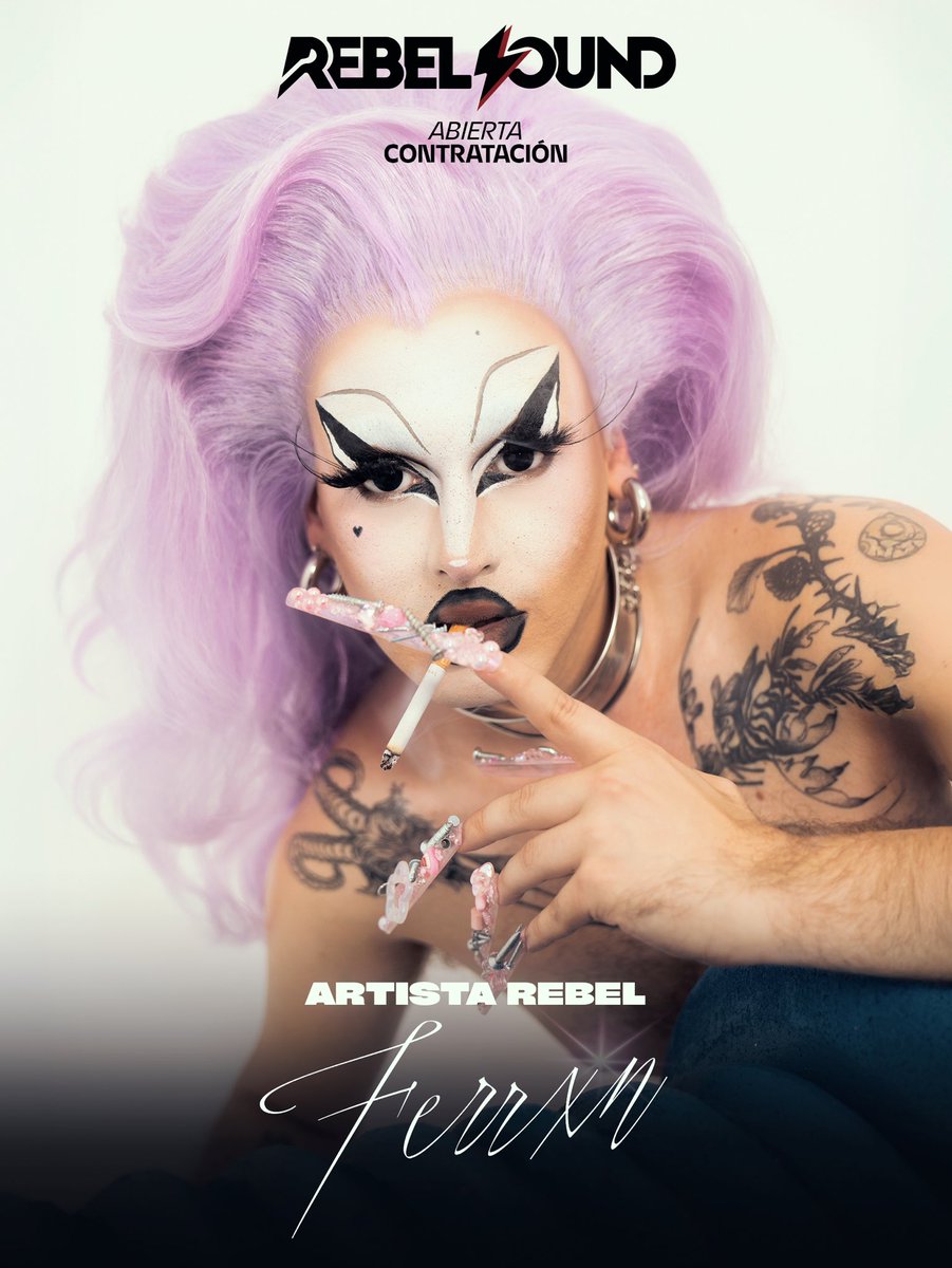⚡️ NUEVA ARTISTA EN LA FAMILIA REBEL

FERRXN

Drag, comedia, activismo y humor sin filtros desde València. Participante de Drag Race España T5 y creadora del Canapé Chucrut Cabaret y el hit «La Bujía».

👉 Contratación abierta.