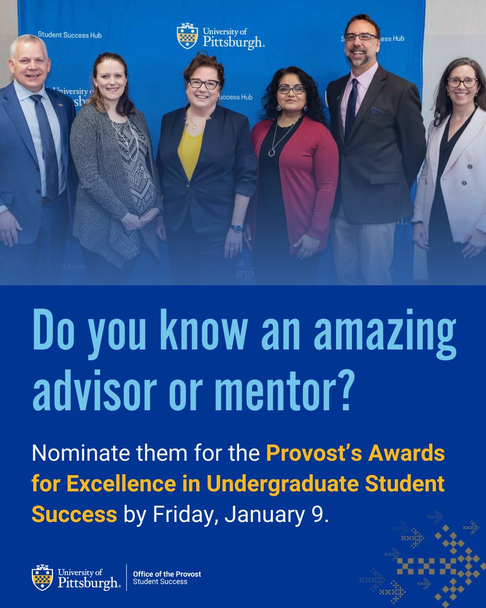 Pitt Provost tweet media