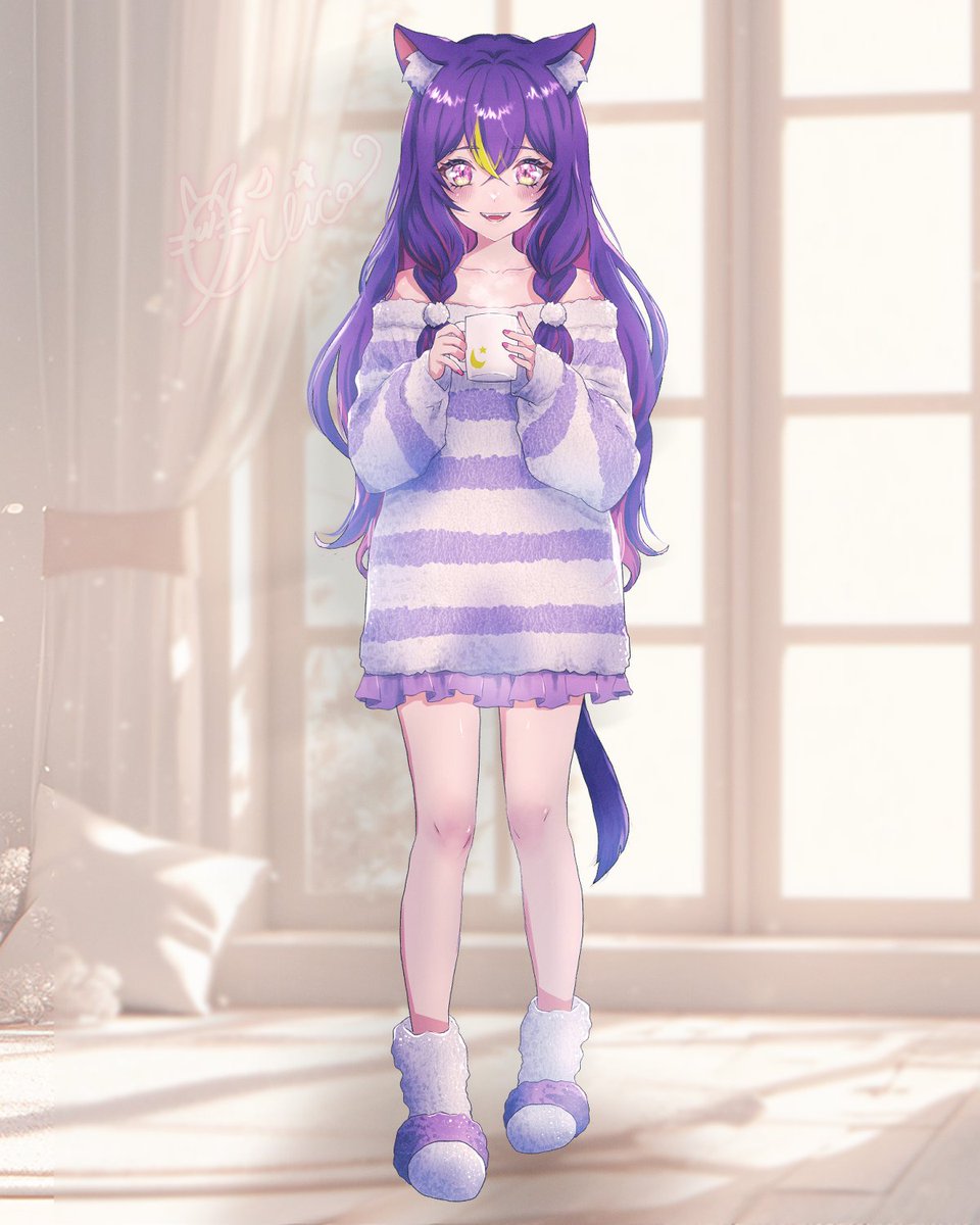 💜拡散希望💜 1月中旬納期と早めですがイラストレーターさんに一枚絵と