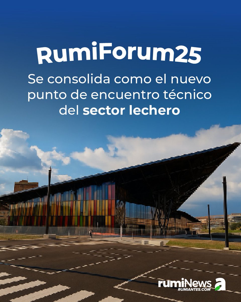 ⭐Con más de 500 asistentes, el #RumiForum2025 se consolida como el punto de encuentro técnico imprescindible para el sector🐄Desde salud mamaria hasta sostenibilidad, pasando por eficiencia y bioseguridad 🧑‍🌾
¿Quieres saber más?⬇️
rumiantes.com/rumiforum-2025…