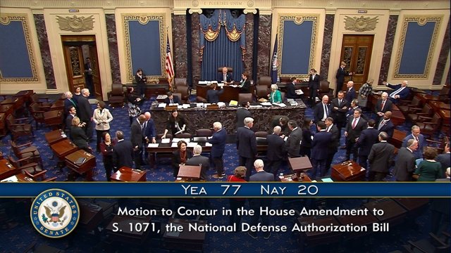 MOMENTS AGO: #Senate passes #NDAA2026 in bipartisan 77-20 vote

IN THE HOUSE: Debate on #healthcare, #WarPowers

ALSO, <a href="/FCC/">FCC</a> oversight hearing

LIVE, GAVEL-TO-GAVEL >> youtube.com/@FedNetTV