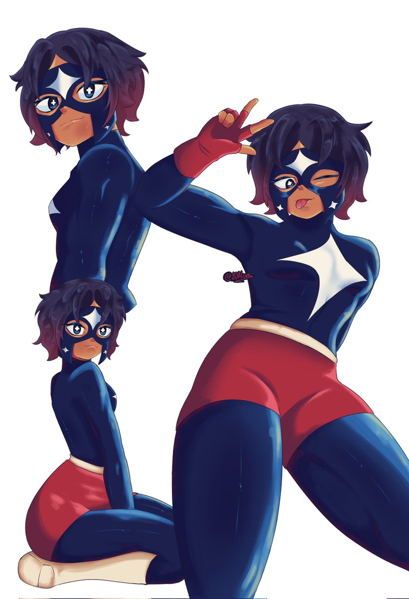 Después de un tiempo hice otro dibujo de Cruz, siento que la deje muy abandonada estos meses