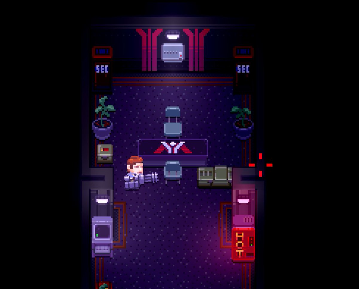 Another variant of the Executive Office, this time with a wall safe in the top and center of the room