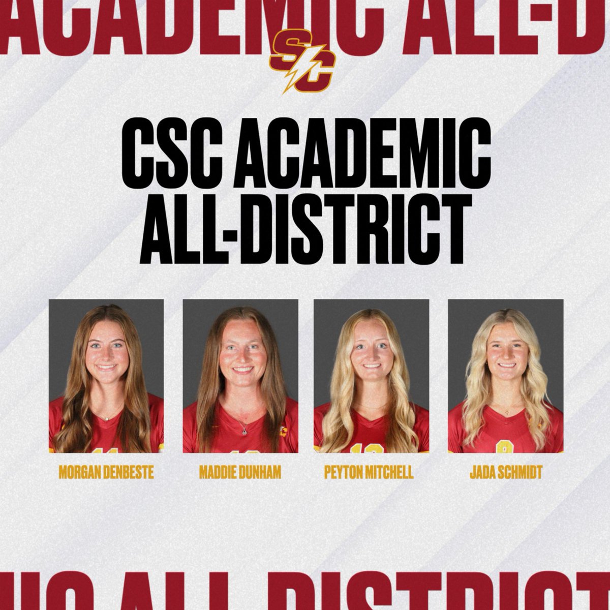 Simpson Women's Volleyball tweet media