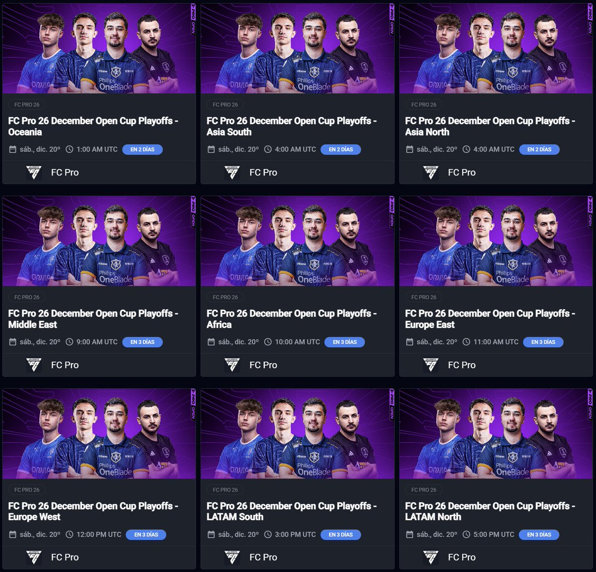 📩 Emails to register for this weekend’s qualifier are starting to go out. Check your inboxes.

🔗 battlefy.com/fc-pro