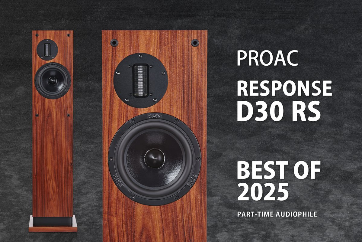 _AudioReference's tweet image. La rivista Part-Time Audiophile ha assegnato il riconoscimento "Best of 2025" ai diffusori da pavimento con tweeter a nastro Response D30 RS, produzione high-end del pregiato marchio inglese ProAc.

audioreference.it/?page=news&amp;amp;id=…
#AltaFedeltà #ProAc #ProAcResponseD30RS