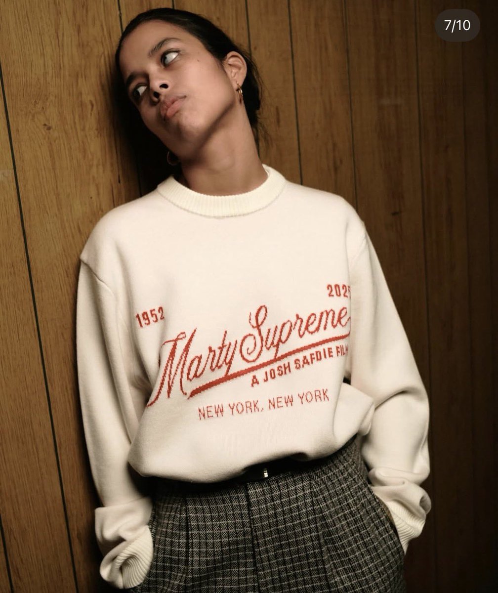 timchals's tweet image. tyler is dropping is his own marty supreme collection