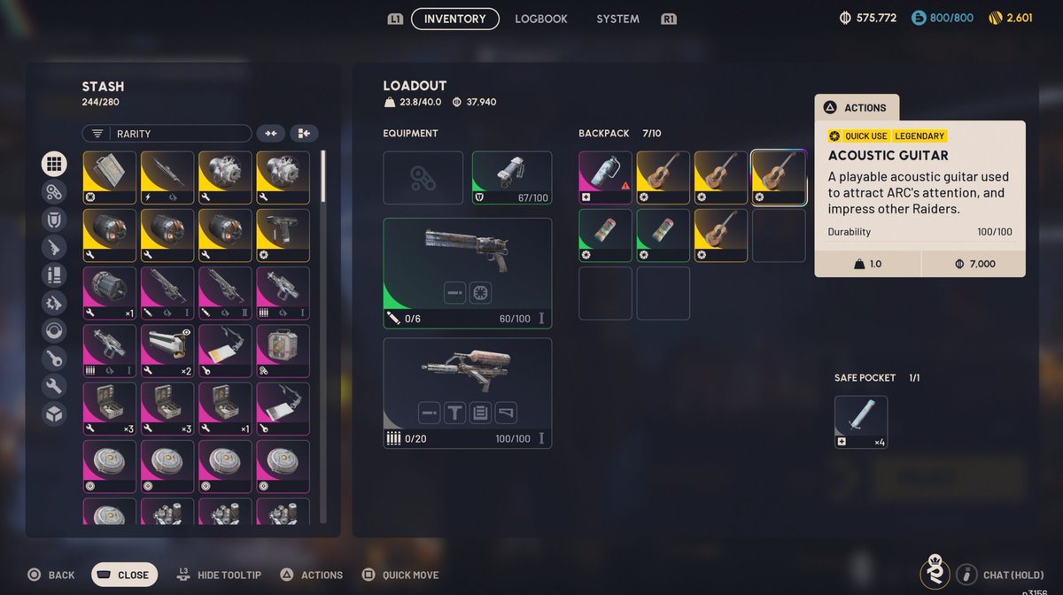 YES WE FINALLY GOT THE GUITARS! #ArcRaiders