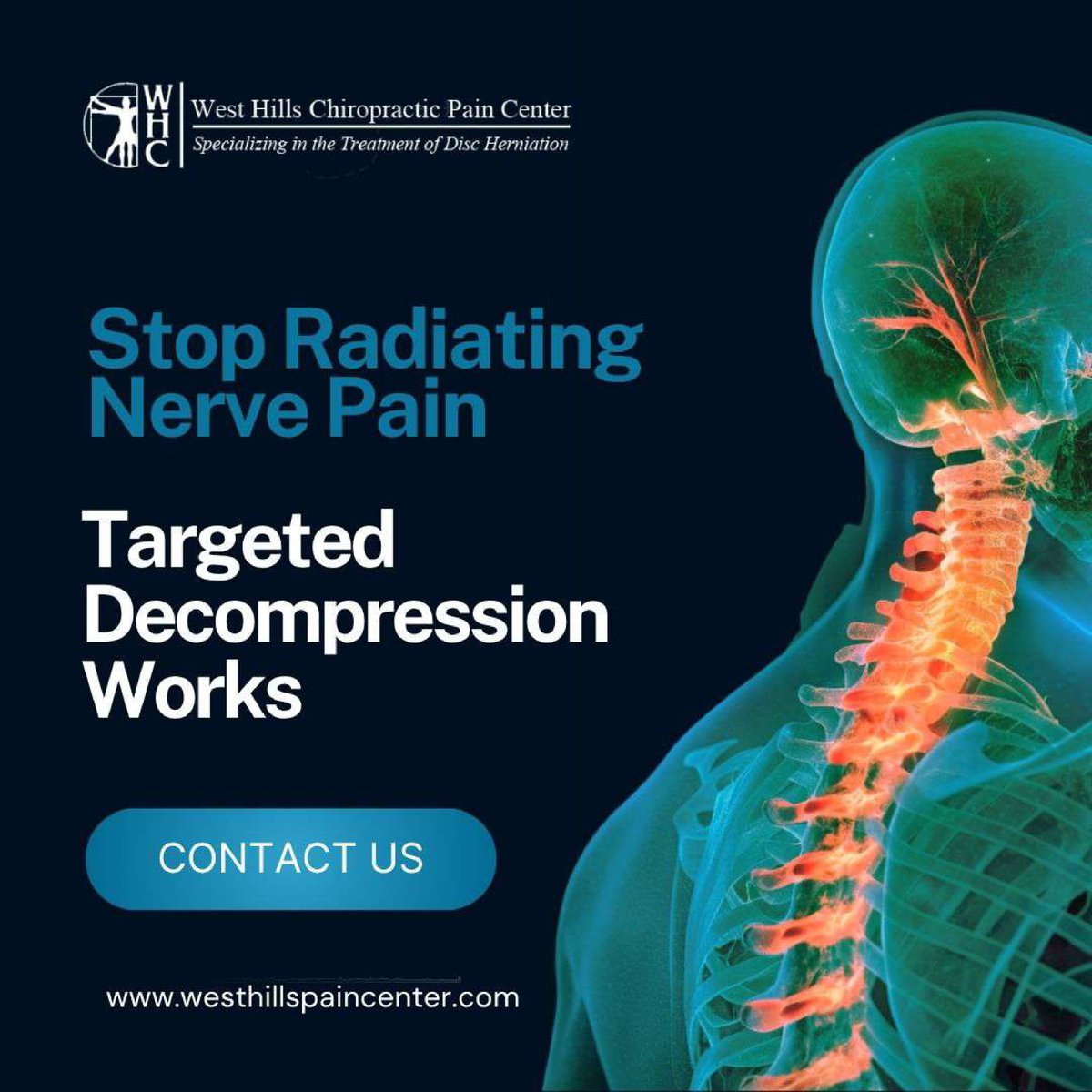WesthillsC's tweet photo. Stop debilitating limb pain! Discover our non-surgical nerve relief solutions. Read more: https://t.co/UM40iwwwus 

#WestHillsChiropractic #SupportLocalBusiness #ChiropracticCare #SpinalHealth #BackPainRelief #NeckPainRelief #WellnessJourney https://t.co/bDOhnzREEU