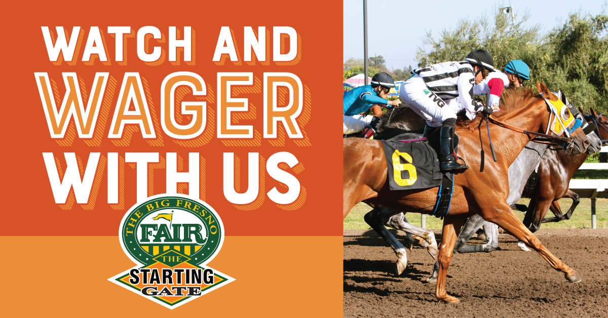 Place your bets and win some BIG money, grab a drink and feel the thrill of the track right here at The Starting Gate! 🍻🐎 Details >> fresnofair.com/satellite-wage…. #FresnoFairgrounds #2025BFF