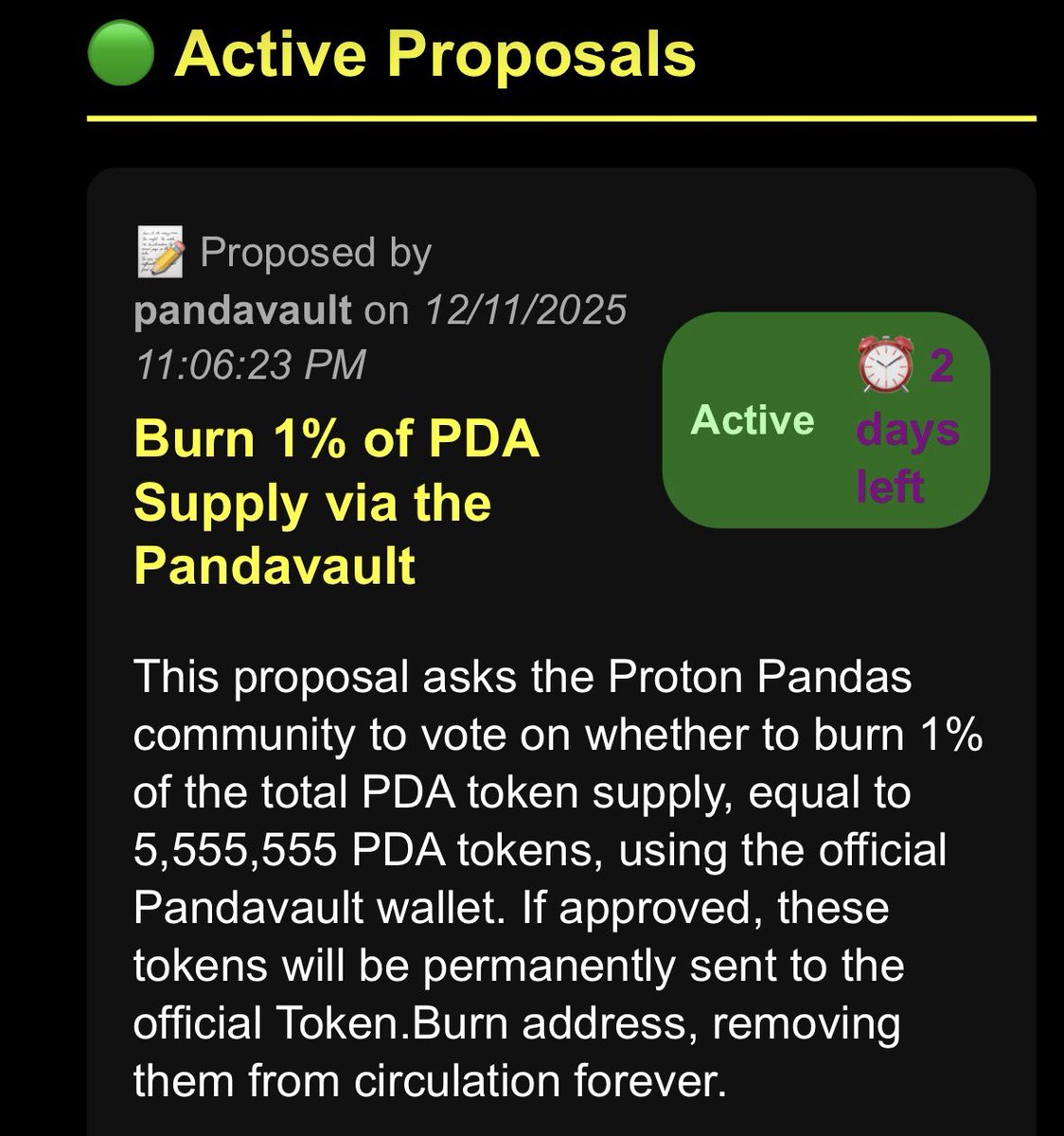 PandaCoin tweet media