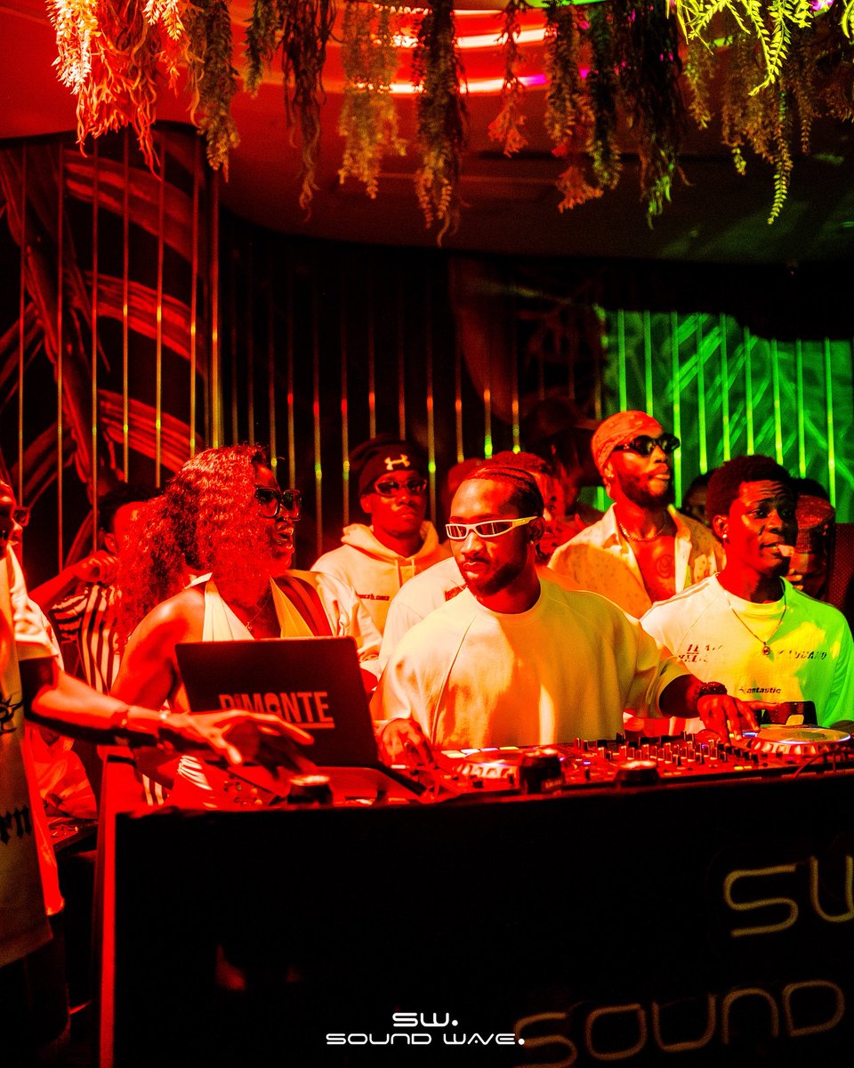 djmonte_'s tweet photo. Behind the decks at @soundwave_ng 
Pure rhythm, pure energy. 🎵 ⚡️  
#HighStarForAReason https://t.co/5wsmFISBVo