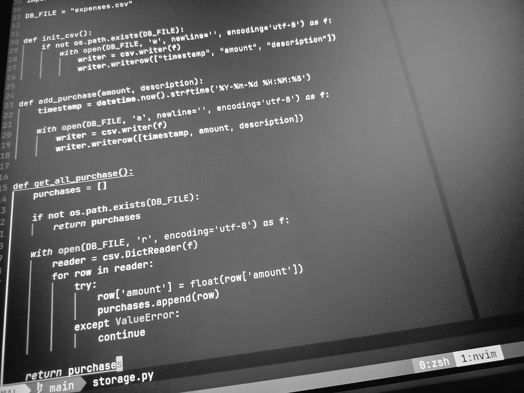 neuroquark's tweet image. writing a few small programs to get used to python syntax, especially its indentation style

never thought a day would come where I'd be writing python but then again, I never thought of a few other things either and here we are