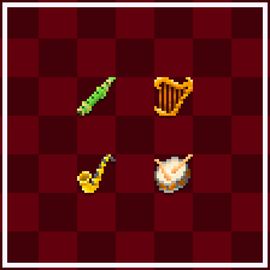 aniversegame's tweet photo. Pick your tune🎵

#pixelart #gamedev https://t.co/JnROQzgpym