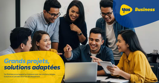 Avec Yas Business, bénéficiez d’un accompagnement personnalisé pour faire évoluer vos activités avec simplicité et flexibilité.

Suivez Yas Business sur linkedin.com/company/yas-bu… pour rester connectés aux solutions qui font avancer les entreprises !