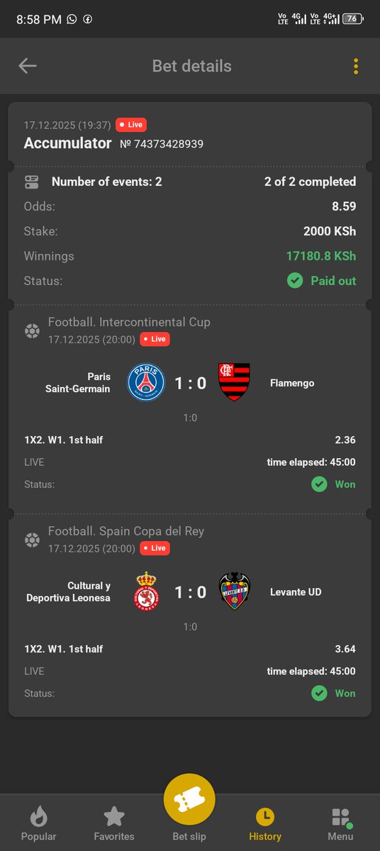 Natrablack's tweet photo. Congratulations wale walieka 🎉🎉 
Join my group for more wins ✅✅✅ 
wining is guaranteed here 🥳🥳🥳 
https://t.co/3PL3XS7iZ6 

CCTV Carter Efe Thevisa Syndicate #KisiiRising #SomeoneTellJungledoctor #simbadelivers https://t.co/Y96QHH09WV