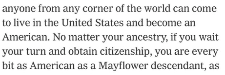 The problem with Vivek's rule (utterly radical leftism in any society but ours) is of course that it isn't actually binary, it makes no categorical distinction at all. Something plausibly everything is plausibly nothing. The whole world is American if only it says, "I believe".