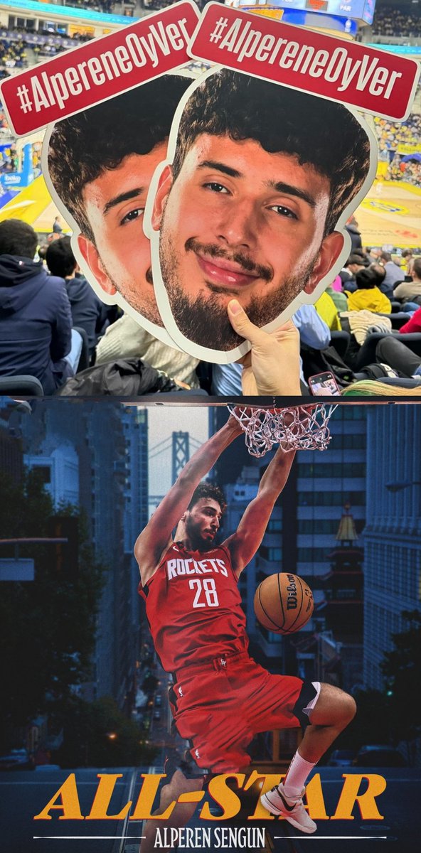 The 2026 NBA All-Star voting has officially begun. It will be great to see Alperen Şengün in the All-Star Game again. Because he deserves to be there.

All we have to do is vote - every day. We need to do better job than last year. Let's vote our boy into the All-Star Game 🌟