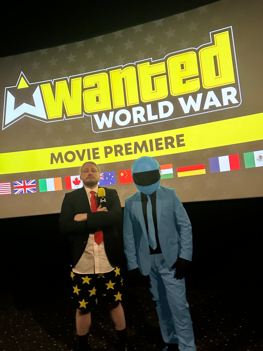 wanted_hq's tweet image. We hired a cinema to watch our YouTube video because why not🚀#wantedworldwar