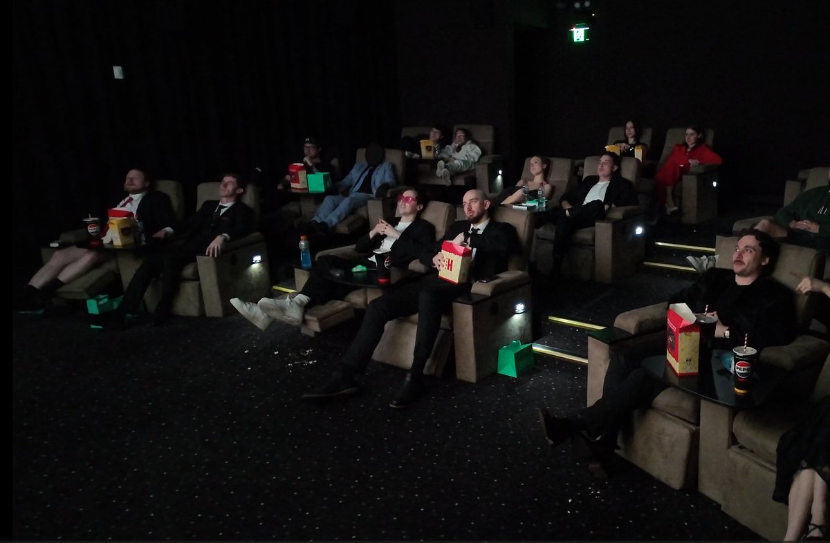 wanted_hq's tweet image. We hired a cinema to watch our YouTube video because why not🚀#wantedworldwar