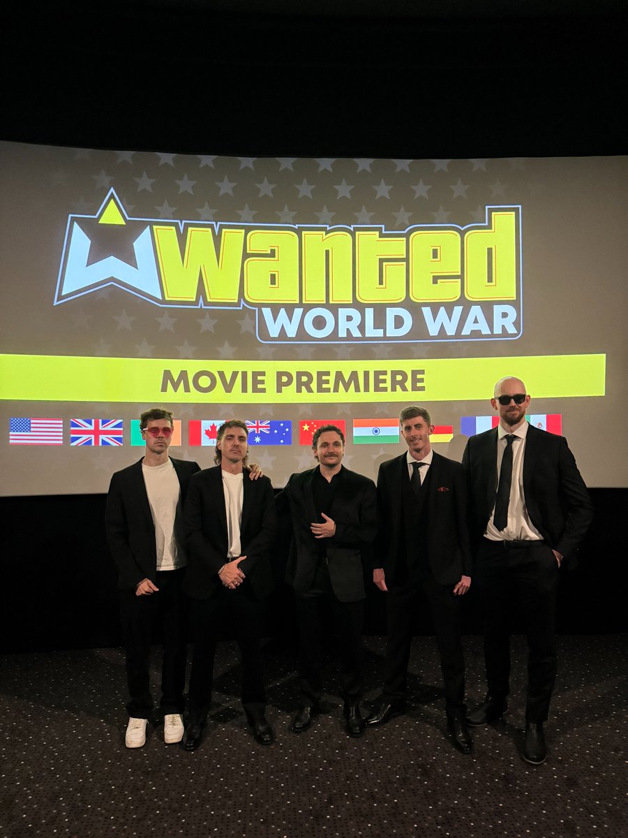 wanted_hq's tweet image. We hired a cinema to watch our YouTube video because why not🚀#wantedworldwar