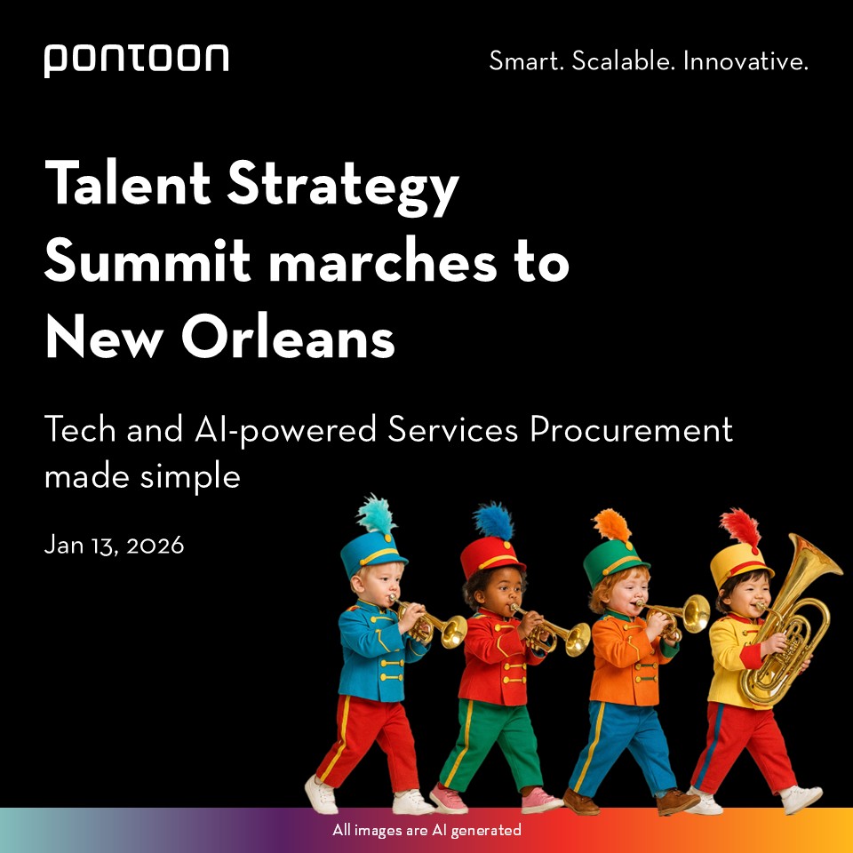 💡The march to Talent Strategy Summit US 2026 in New Orleans begins! 
We’re conducting a symphony of ideas to explore how innovation, partnership, and strategy connect across the workforce landscape. 
#PontoonSolutions #ServicesProcurement  #TSS2026 #TalentStrategySummit…