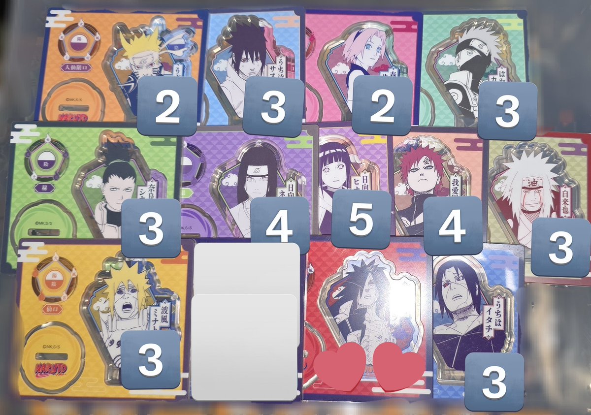 1【交換のみ】NARUTO 中国ジャンプショップ アクスタ 【譲】ナルト