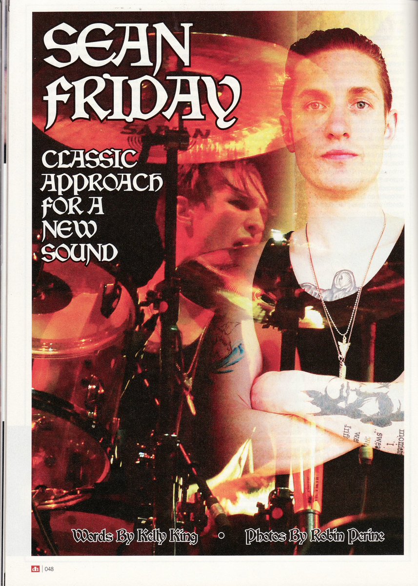 TheDEADicated's tweet image. Happy Birthday Sean!!! 🎂✨💫🔥🎁 We love you!! Have an incredible day!! ❤️
Sharing a drumhead article featuring The King!!