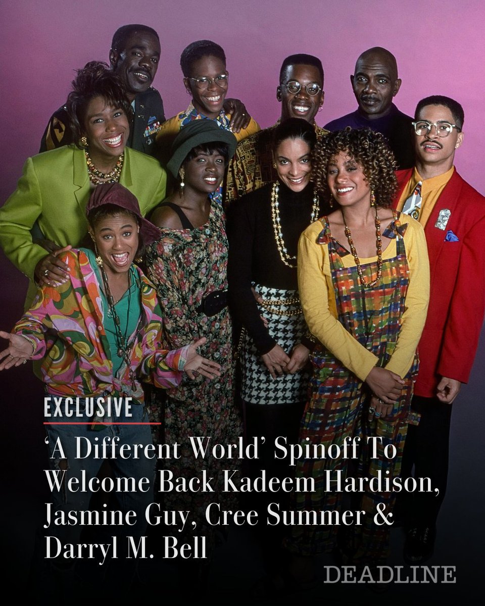 EXCLUSIVE: Fans of the original ‘A Different World’ series rejoice.

Jasmine Guy, Kadeem Hardison, Cree Summer, and Darryl M. Bell are coming back together for the Netflix spinoff series, reprising their roles from the mothership series. The quad appeared in the pilot episode and