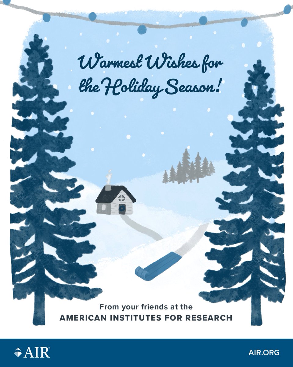 AIRInforms's tweet image. ⭐ Best wishes for a peaceful and joyous holiday season ⭐