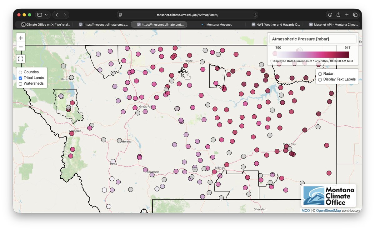 Montana Climate Office tweet media